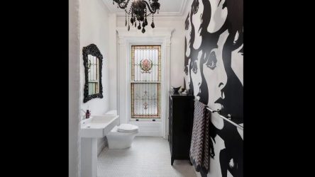 Интерьер черной ванной комнаты — 250+ (Фото) модных тенденций