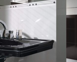 Интерьер черной ванной комнаты — 250+ (Фото) модных тенденций