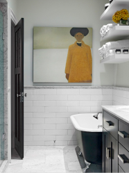 Стильность, Комфорт и Красота (170+ Фото): интерьер в черно-белых тонах (гостиной, спальни, кухни)