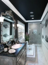 Стильность, Комфорт и Красота (170+ Фото): интерьер в черно-белых тонах (гостиной, спальни, кухни)