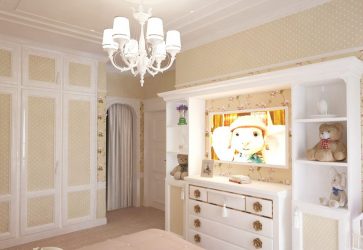 Детская в белых тонах: Как оформить комнату так, чтобы она не смотрелась скучно? Правила сочетания для стильных интерьеров (140+ Фото)