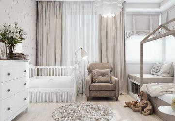 Детская в белых тонах: Как оформить комнату так, чтобы она не смотрелась скучно? Правила сочетания для стильных интерьеров (140+ Фото)