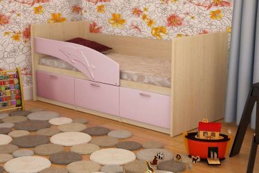 Детские кроватки от 1 года до 3-х лет для мальчиков и девочек: ТОП-7 видов + 215 ФОТО