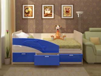 Детские кроватки от 1 года до 3-х лет для мальчиков и девочек: ТОП-7 видов + 215 ФОТО