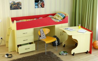 Детские кроватки от 1 года до 3-х лет для мальчиков и девочек: ТОП-7 видов + 215 ФОТО