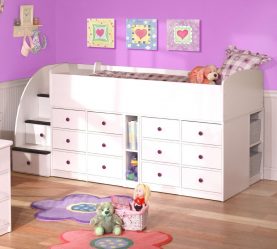 Детские кроватки от 1 года до 3-х лет для мальчиков и девочек: ТОП-7 видов + 215 ФОТО