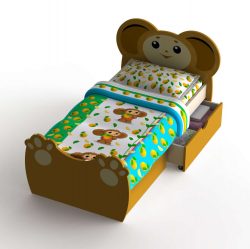 Детские кроватки от 1 года до 3-х лет для мальчиков и девочек: ТОП-7 видов + 215 ФОТО