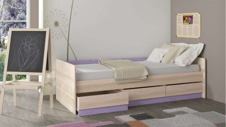 Детские кроватки от 1 года до 3-х лет для мальчиков и девочек: ТОП-7 видов + 215 ФОТО