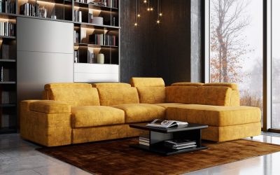 Диван с оттоманкой в интерьере: решим проблему с выбором. Уютное размещение прямых и угловых вариантов (100+Фото)