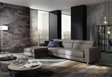 Диван с оттоманкой в интерьере: решим проблему с выбором. Уютное размещение прямых и угловых вариантов (100+Фото)