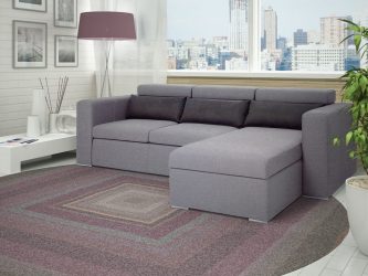 Диван с оттоманкой в интерьере: решим проблему с выбором. Уютное размещение прямых и угловых вариантов (100+Фото)