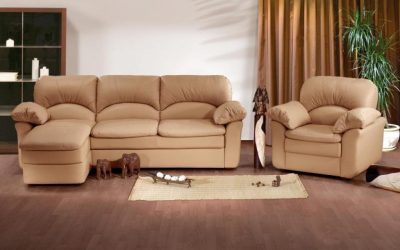 Диван с оттоманкой в интерьере: решим проблему с выбором. Уютное размещение прямых и угловых вариантов (100+Фото)