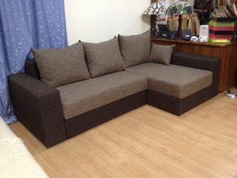 Диван с оттоманкой в интерьере: решим проблему с выбором. Уютное размещение прямых и угловых вариантов (100+Фото)