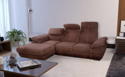 Диван с оттоманкой в интерьере: решим проблему с выбором. Уютное размещение прямых и угловых вариантов (100+Фото)