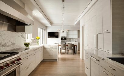 Современный дизайн маленькой кухни гостиной в частном доме. Новинки 2019-2020 года + 130 ФОТО