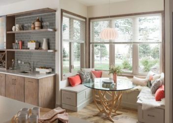 Современный дизайн маленькой кухни гостиной в частном доме. Новинки 2019-2020 года + 130 ФОТО