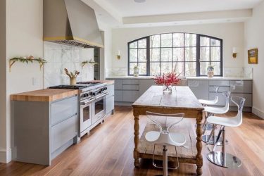 Современный дизайн маленькой кухни гостиной в частном доме. Новинки 2019-2020 года + 130 ФОТО