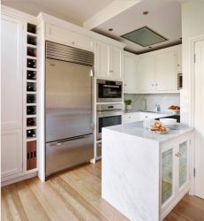 Дизайн кухни (+220 Фото) современных интерьеров маленькой кухни 9 м2. Функциональное и лаконичное оформление