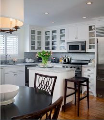 Дизайн кухни (+220 Фото) современных интерьеров маленькой кухни 9 м2. Функциональное и лаконичное оформление