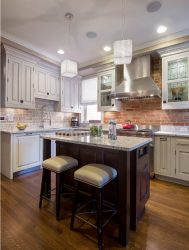 Дизайн кухни (+220 Фото) современных интерьеров маленькой кухни 9 м2. Функциональное и лаконичное оформление