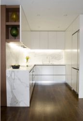 Дизайн кухни (+220 Фото) современных интерьеров маленькой кухни 9 м2. Функциональное и лаконичное оформление