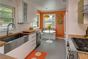 Дизайн кухни (+220 Фото) современных интерьеров маленькой кухни 9 м2. Функциональное и лаконичное оформление