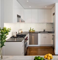 Дизайн кухни (+220 Фото) современных интерьеров маленькой кухни 9 м2. Функциональное и лаконичное оформление