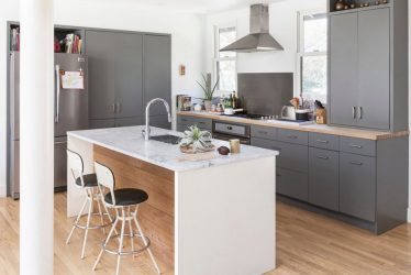 Дизайн кухни (+220 Фото) современных интерьеров маленькой кухни 9 м2. Функциональное и лаконичное оформление