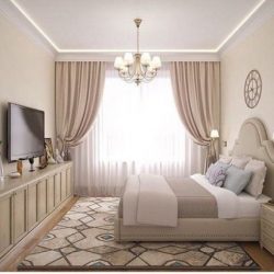 Дизайн спальной комнаты (мебель, шторы, освещение, текстиль). Нюансы правильного оформления + 240 ФОТО