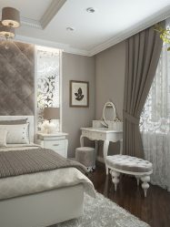 Дизайн спальной комнаты (мебель, шторы, освещение, текстиль). Нюансы правильного оформления + 240 ФОТО