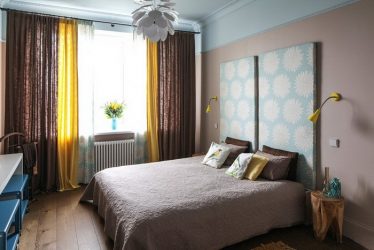 Дизайн спальной комнаты (мебель, шторы, освещение, текстиль). Нюансы правильного оформления + 240 ФОТО