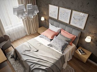 Дизайн спальной комнаты (мебель, шторы, освещение, текстиль). Нюансы правильного оформления + 240 ФОТО