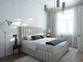 Дизайн спальной комнаты (мебель, шторы, освещение, текстиль). Нюансы правильного оформления + 240 ФОТО