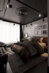 Дизайн спальной комнаты (мебель, шторы, освещение, текстиль). Нюансы правильного оформления + 240 ФОТО