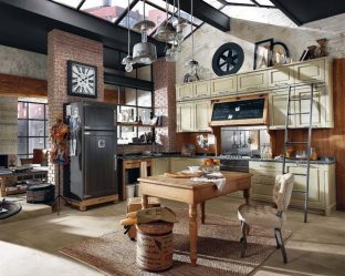 Дизайн в стиле Лофт (170+Фото) Яркость цветов и простота Интерьера