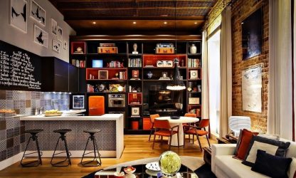 Дизайн в стиле Лофт (170+Фото) Яркость цветов и простота Интерьера