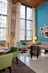 Дизайн в стиле Лофт (170+Фото) Яркость цветов и простота Интерьера