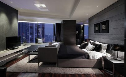 Дизайн в темных тонах: Мрачно или Уютно? (235+Фото) Необычно стильный и модный интерьер (спальня, гостиная, кухня, ванная)