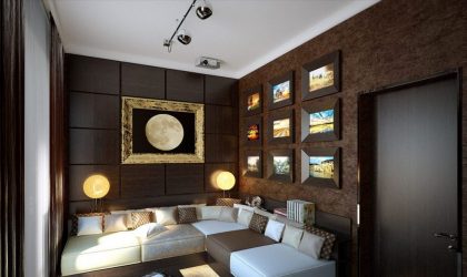 Дизайн в темных тонах: Мрачно или Уютно? (235+Фото) Необычно стильный и модный интерьер (спальня, гостиная, кухня, ванная)