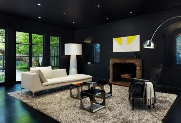 Дизайн в темных тонах: Мрачно или Уютно? (235+Фото) Необычно стильный и модный интерьер (спальня, гостиная, кухня, ванная)