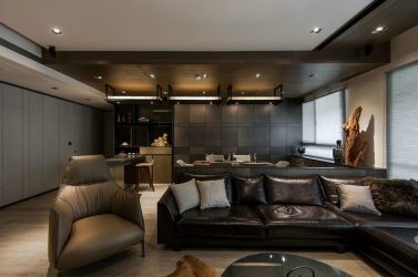 Дизайн в темных тонах: Мрачно или Уютно? (235+Фото) Необычно стильный и модный интерьер (спальня, гостиная, кухня, ванная)