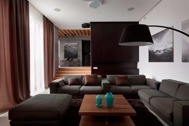 Дизайн в темных тонах: Мрачно или Уютно? (235+Фото) Необычно стильный и модный интерьер (спальня, гостиная, кухня, ванная)