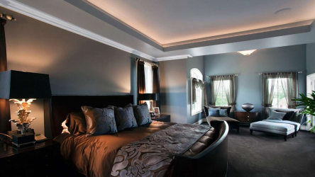 Дизайн в темных тонах: Мрачно или Уютно? (235+Фото) Необычно стильный и модный интерьер (спальня, гостиная, кухня, ванная)