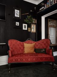 Дизайн в темных тонах: Мрачно или Уютно? (235+Фото) Необычно стильный и модный интерьер (спальня, гостиная, кухня, ванная)