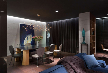 Дизайн в темных тонах: Мрачно или Уютно? (235+Фото) Необычно стильный и модный интерьер (спальня, гостиная, кухня, ванная)