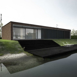 Проекты домов с плоской крышей – простые технологии постройки (одноэтажные, двухэтажные, деревянные, небольшие). Современные тенденции хай-тека и минимализма (175+Фото)