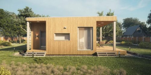 Проекты домов с плоской крышей – простые технологии постройки (одноэтажные, двухэтажные, деревянные, небольшие). Современные тенденции хай-тека и минимализма (175+Фото)