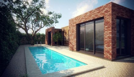 Проекты домов с плоской крышей – простые технологии постройки (одноэтажные, двухэтажные, деревянные, небольшие). Современные тенденции хай-тека и минимализма (175+Фото)