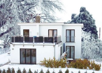 Проекты домов с плоской крышей – простые технологии постройки (одноэтажные, двухэтажные, деревянные, небольшие). Современные тенденции хай-тека и минимализма (175+Фото)