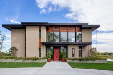 Проекты домов с плоской крышей – простые технологии постройки (одноэтажные, двухэтажные, деревянные, небольшие). Современные тенденции хай-тека и минимализма (175+Фото)